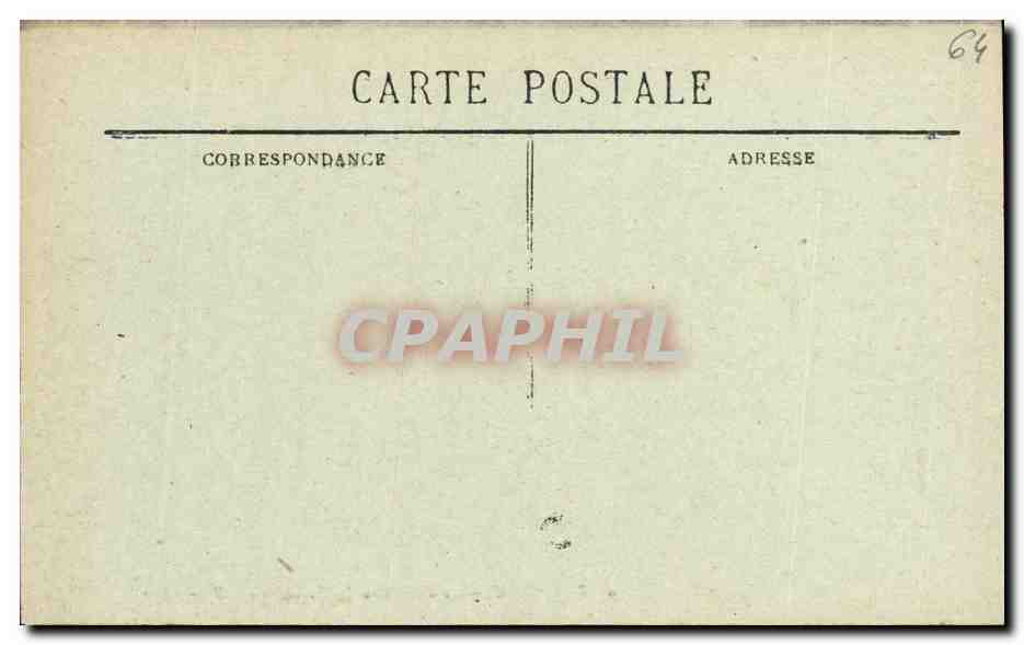 CPA Bayonne Le Cloitre De La Cathedrale  — Verso