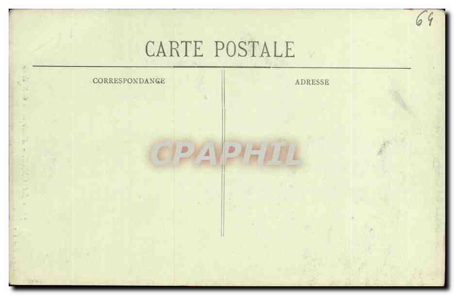 CPA Bayonne Abside de la Cathedrale  — Verso