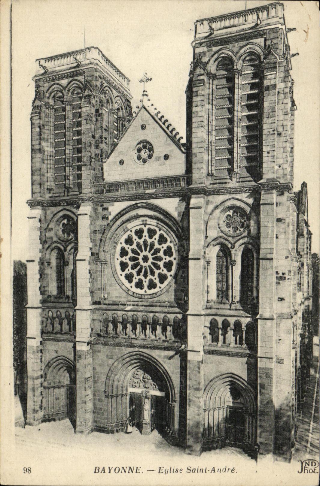 CPA Bayonne Eglise Saint Andre 