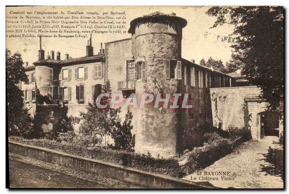 CPA Bayonne Le Chateau Vieux