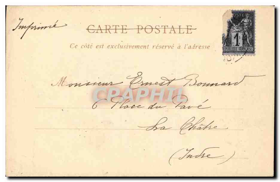 Bayonne - Nef de la Cathédrale — ND Phot, n°13 — Verso