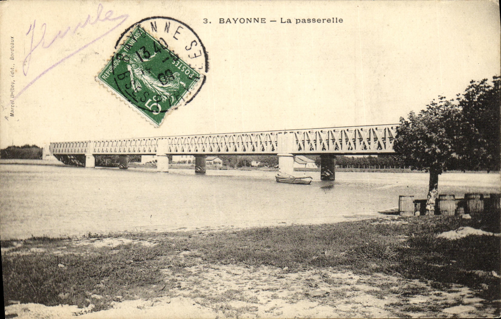 CPA Bayonne La Passerelle