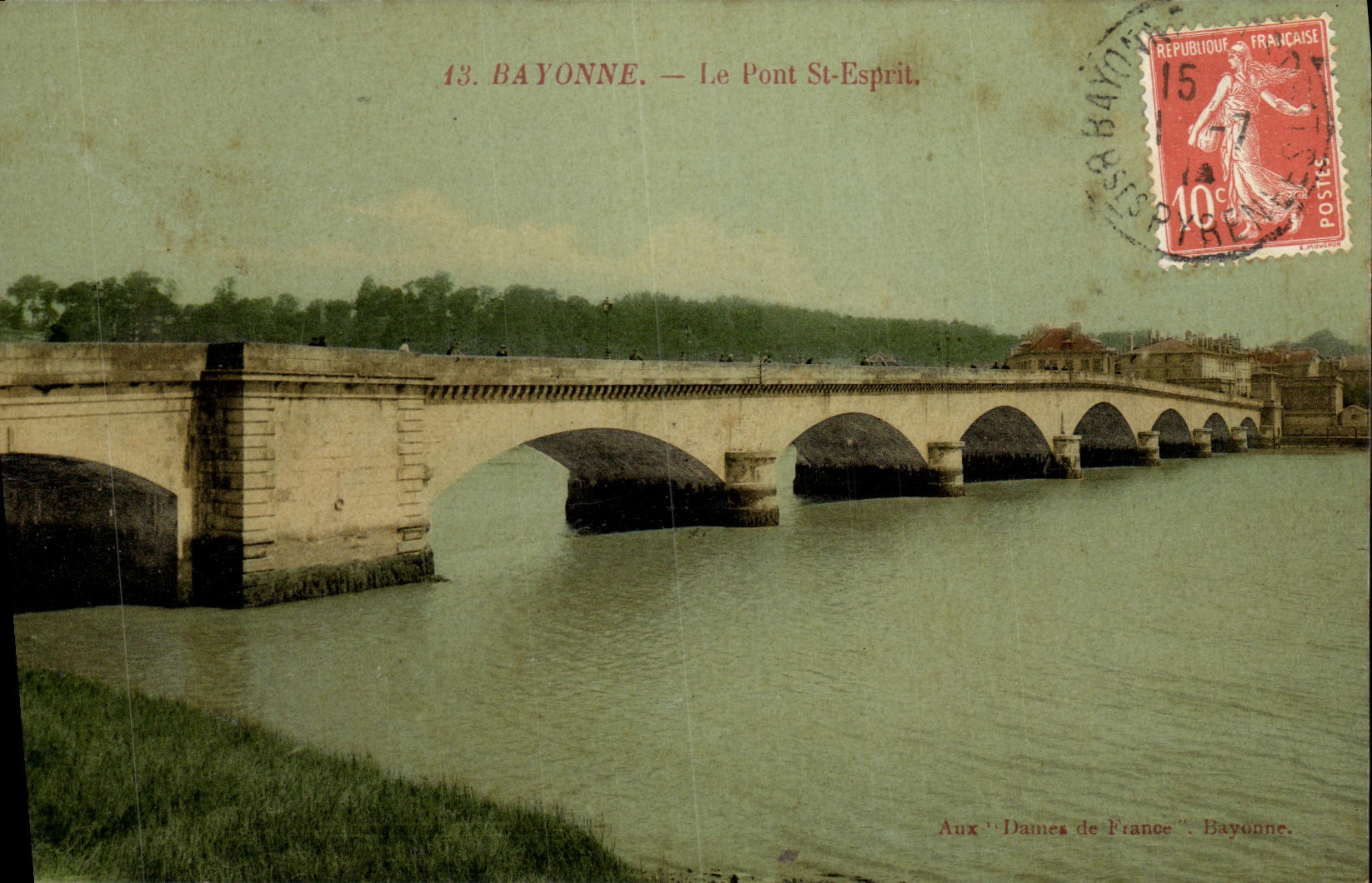 CPA Bayonne Le Pont St Esprit 