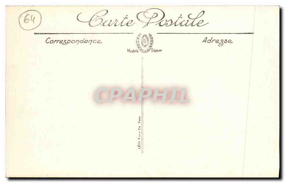 Bayonne — La Place de la Liberté et le Théâtre — Selbota — Verso