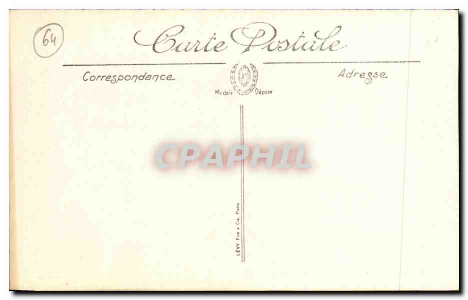 CPA Bayonne Les Quais De La Nive  — Verso