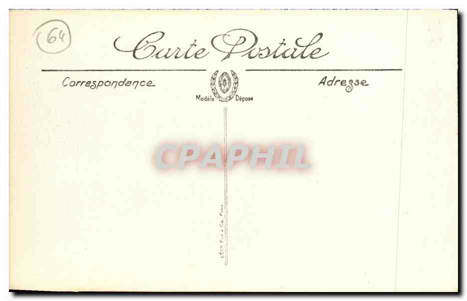 CPA Bayonne Le Pont Mayou Et Le Theatre  — Rückseite
