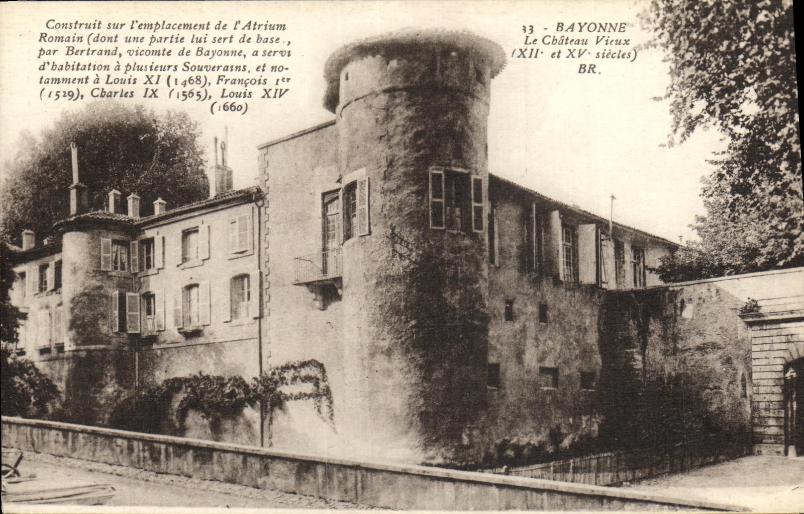 CPA Bayonne Le Chateau Vieux