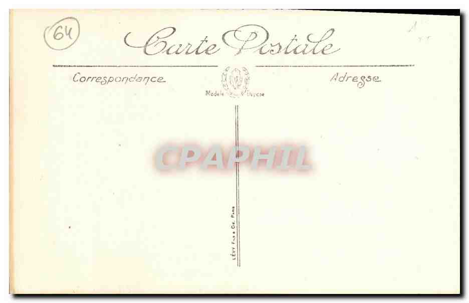 CPA Bayonne La Cathedrale  — Verso