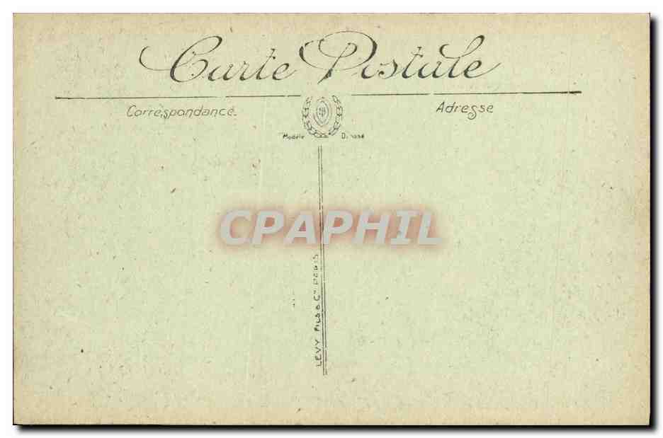CPA Bayonne Le Chateau Vieux  — Verso