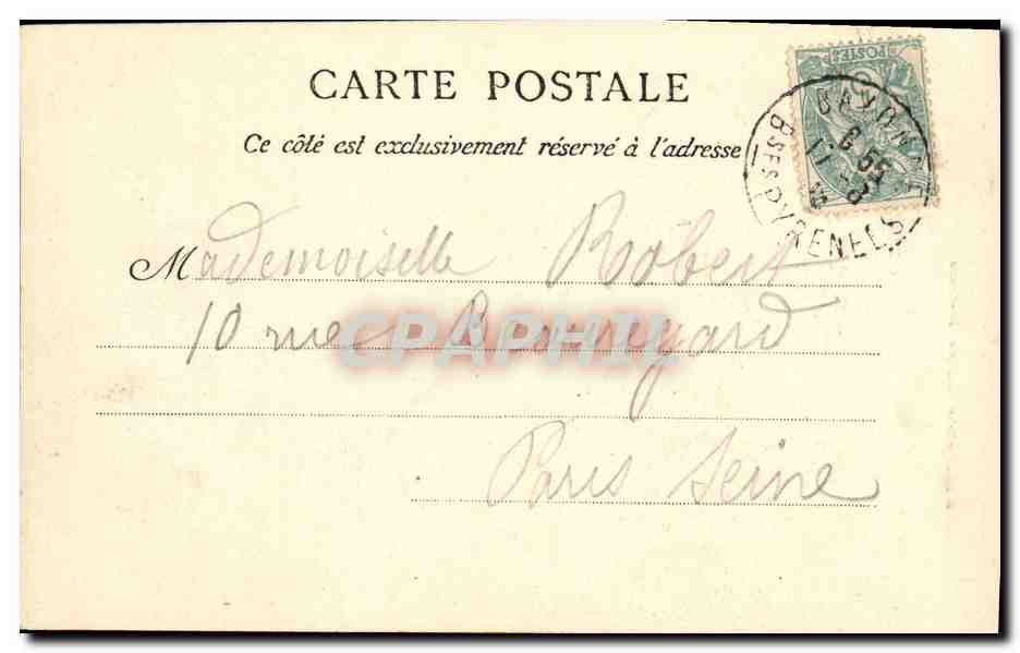 Bayonne — Vue Générale — M. D. Edit. — Verso