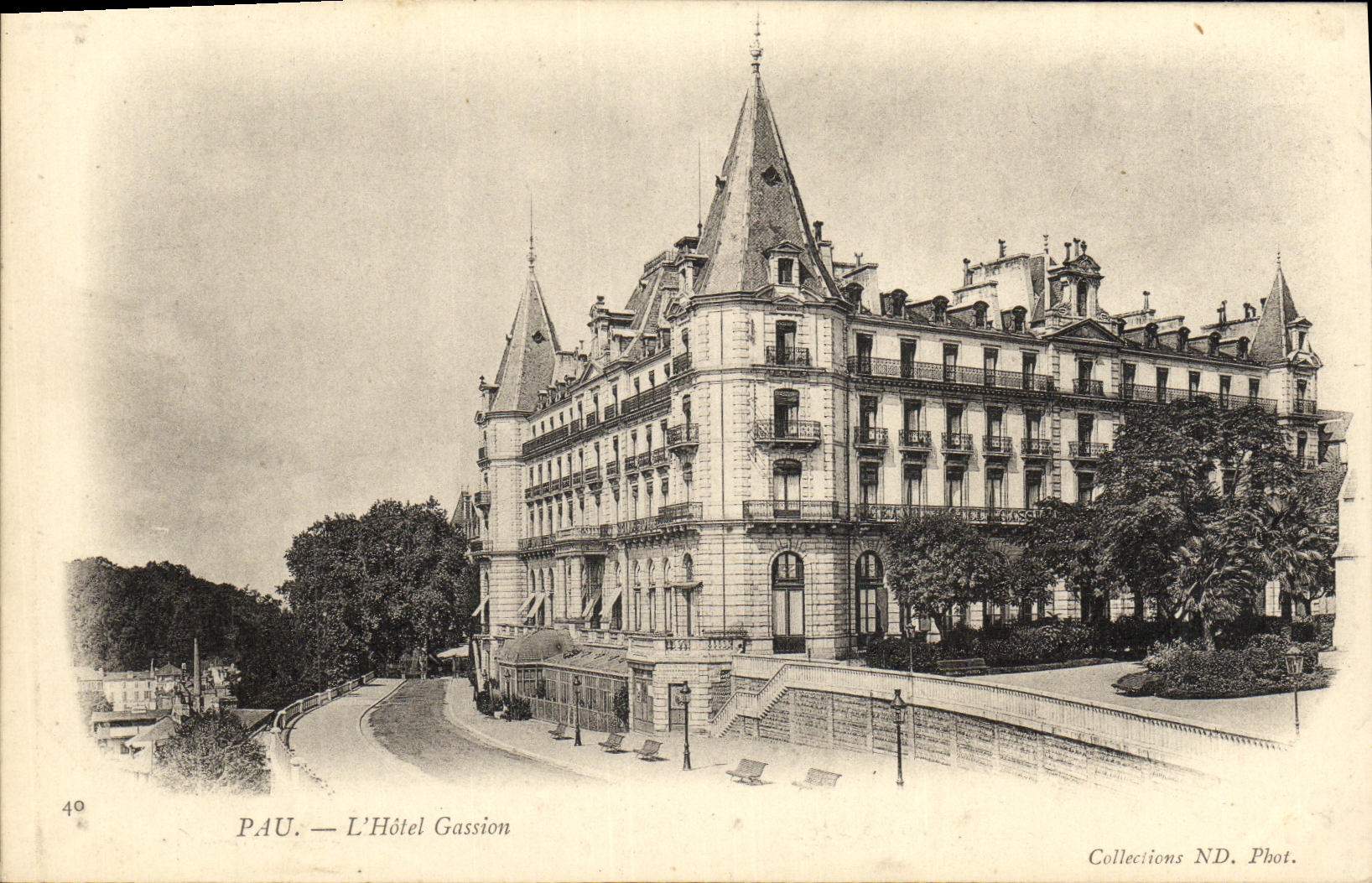 CPA Pau L Hotel Gassion 