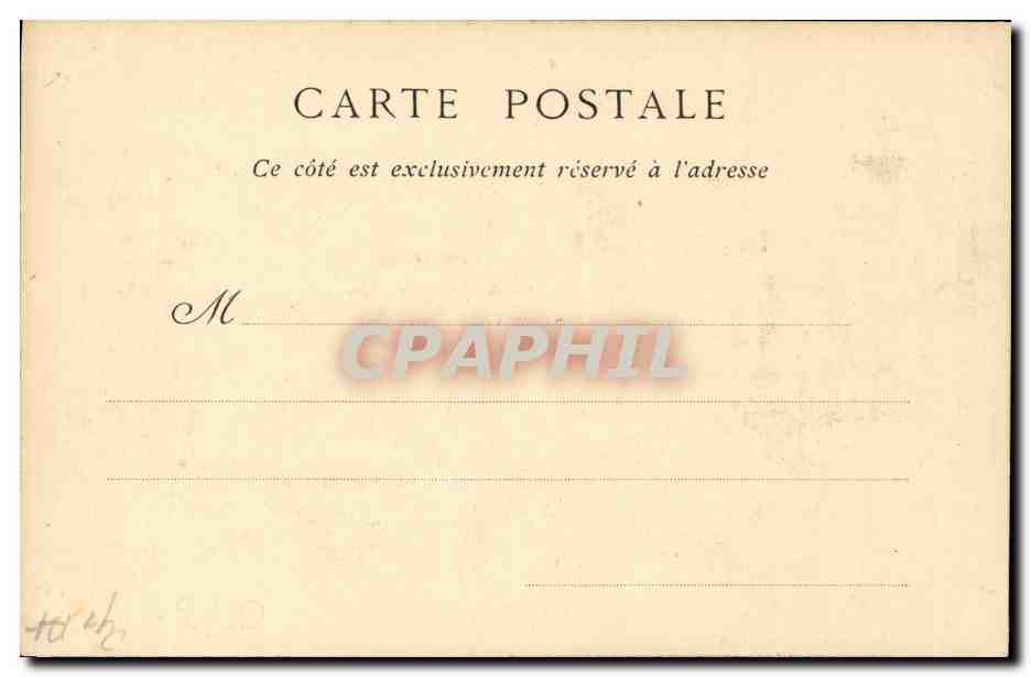 CPA Pau L Hotel Gassion  — Rückseite