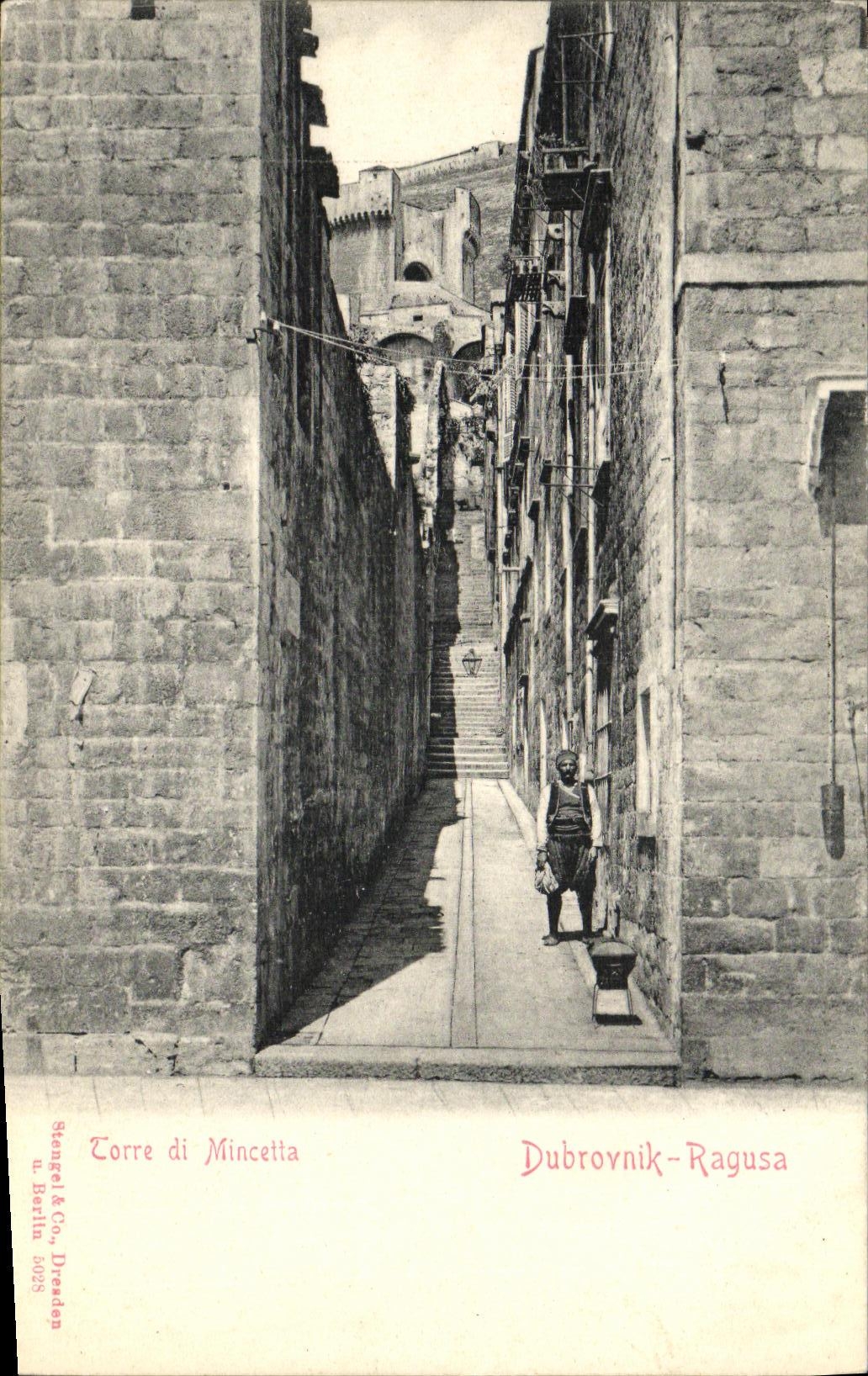 CPA Dubrovnik Ragusa Torre di Mincetta Croatie