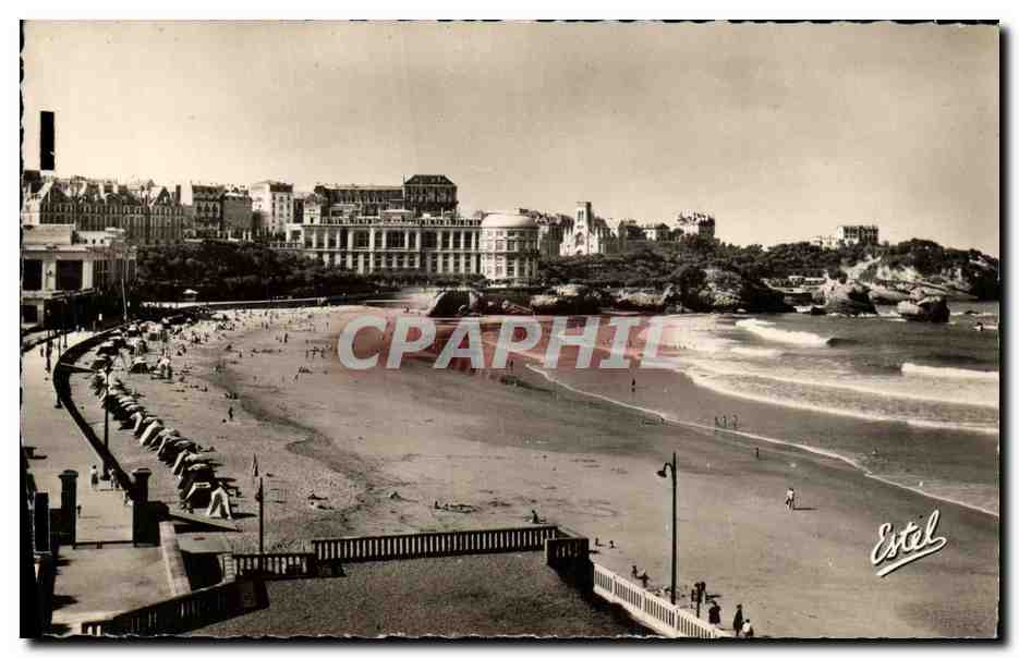 Biarritz — La Grande Plage — Éditeur Estel