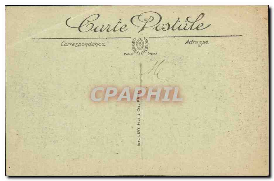 CPA Biarritz La Place de la Liberte — Verso