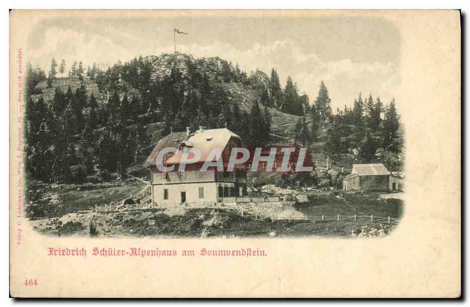CPA Friedrich Schuler Alpenhaus am Sonedtein 