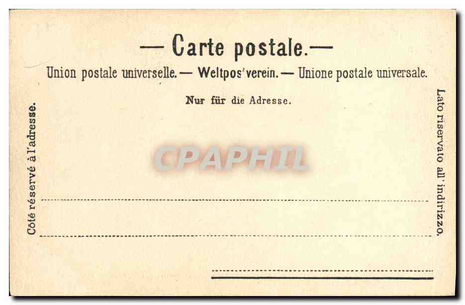 CPA Les Grands Mulets et Le Dome Du Gouter  — Rückseite