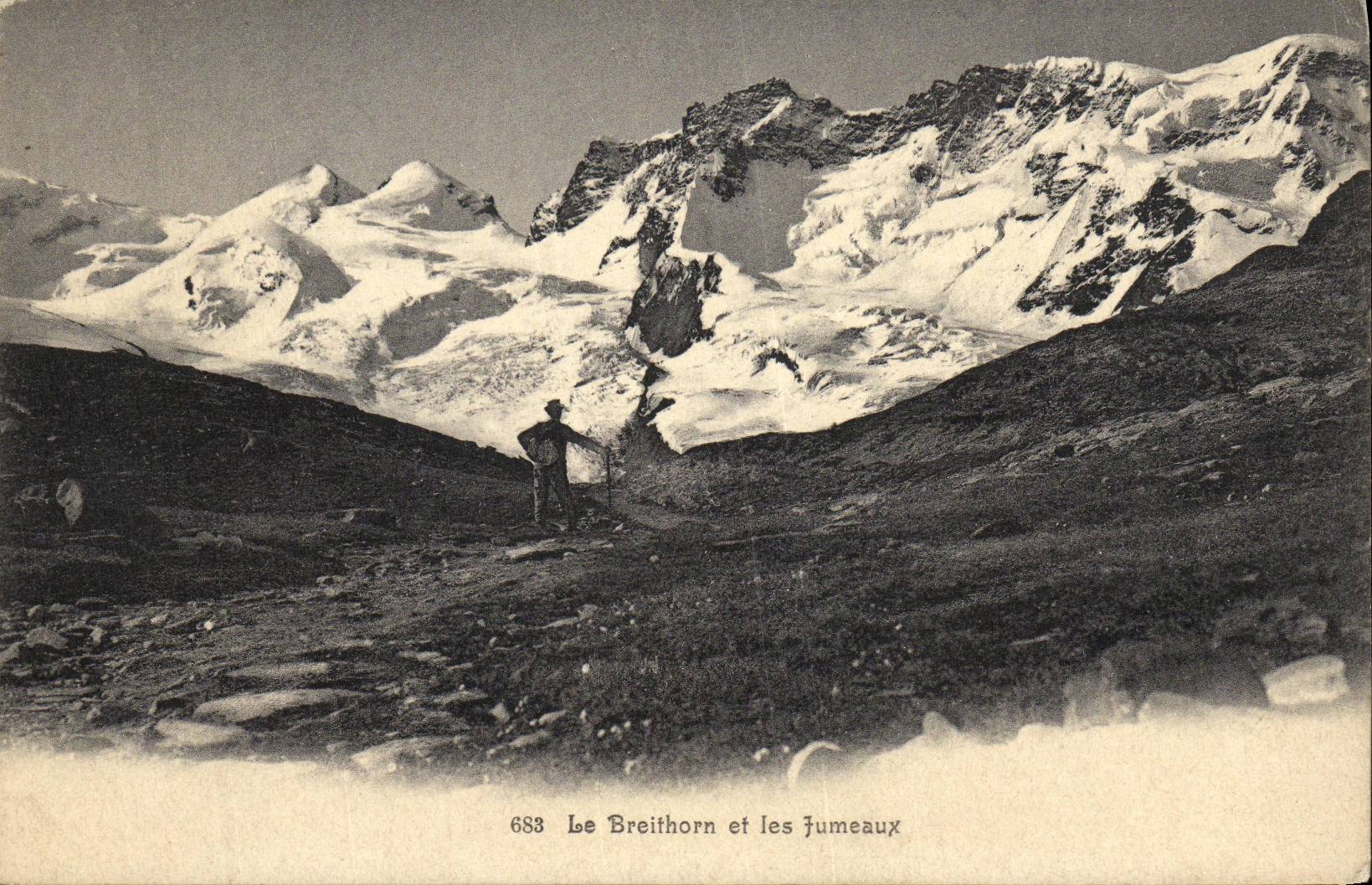 CPA Le Breithorn Et Les jumeaux 