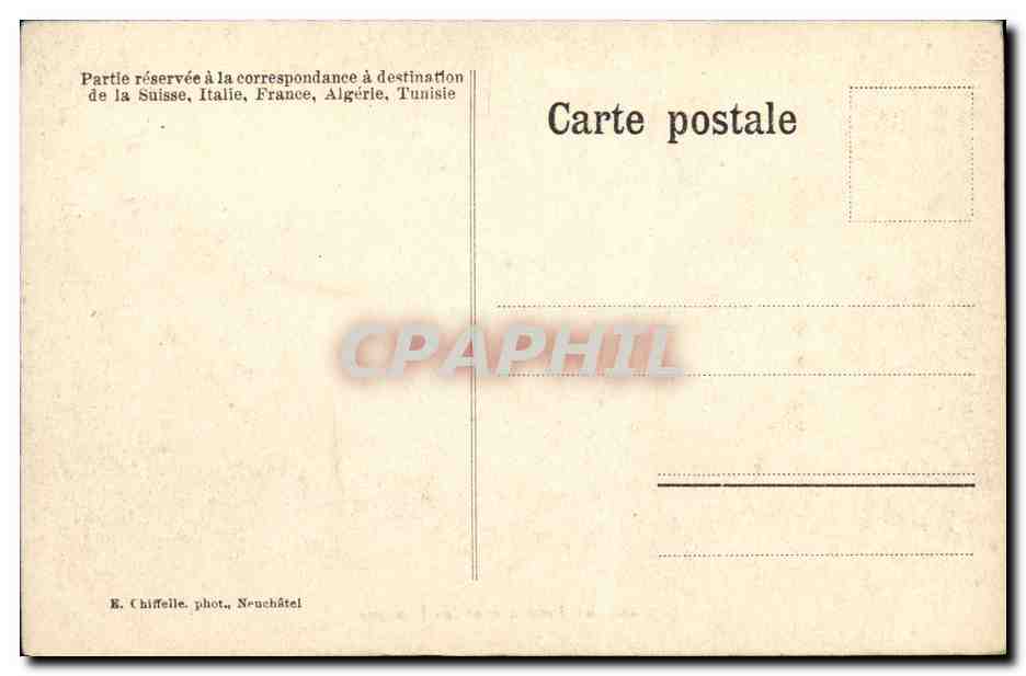 CPA Le Breithorn Et Les jumeaux  — Rückseite