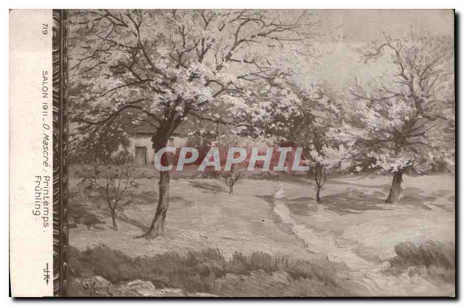 CPA Salon 1911 Mascre Printemps 
