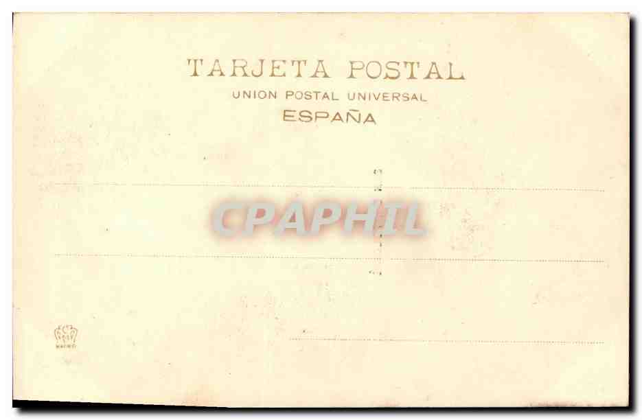CPA San Bartolome Rivera — Rückseite