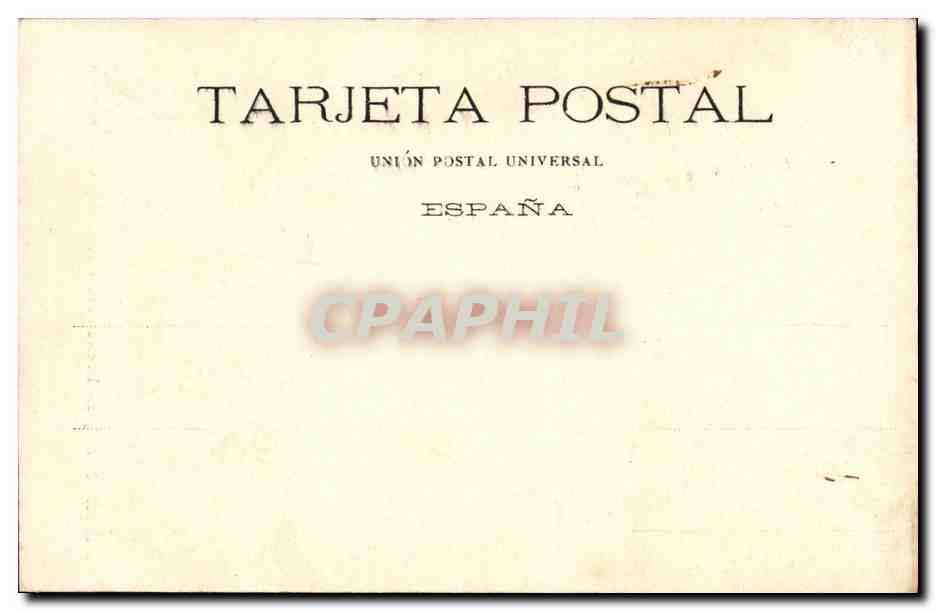 CPA Ribera La Escala De Jacob  — Verso