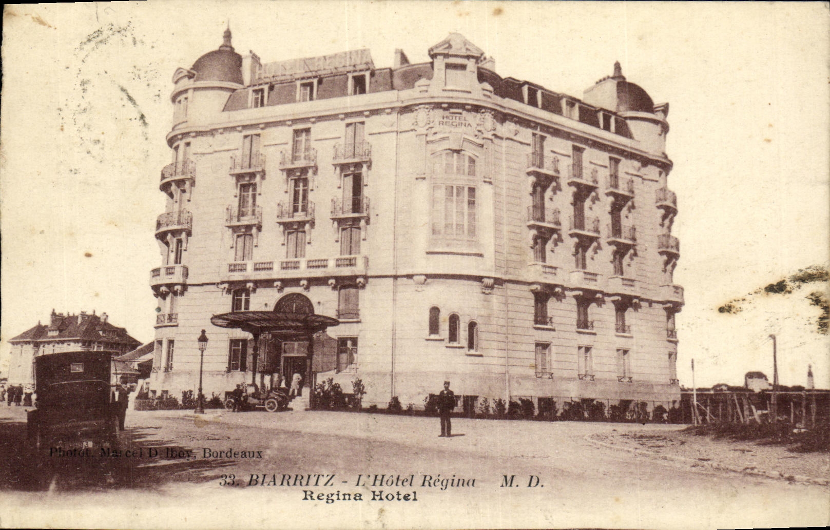 Biarritz - L'Hôtel Regina - M. D. - Phot. Marcel D. Iboy, Bordeaux