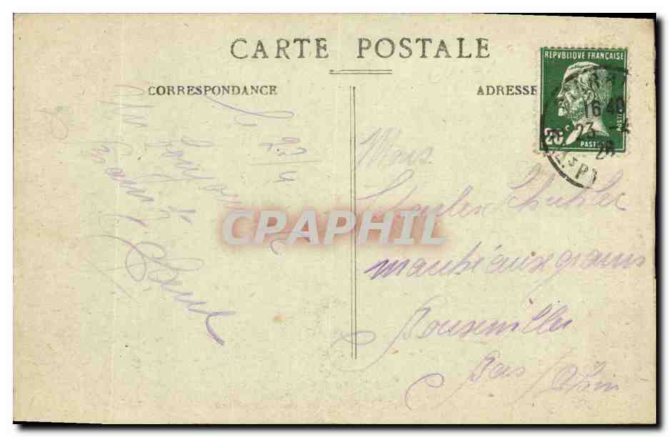 Biarritz - L'Hôtel Regina - M. D. - Phot. Marcel D. Iboy, Bordeaux — Verso