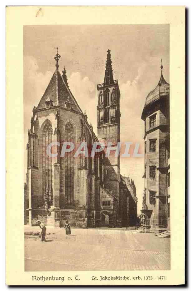CPA Rothenburg ob St Jakobskirche erb 1373 1471