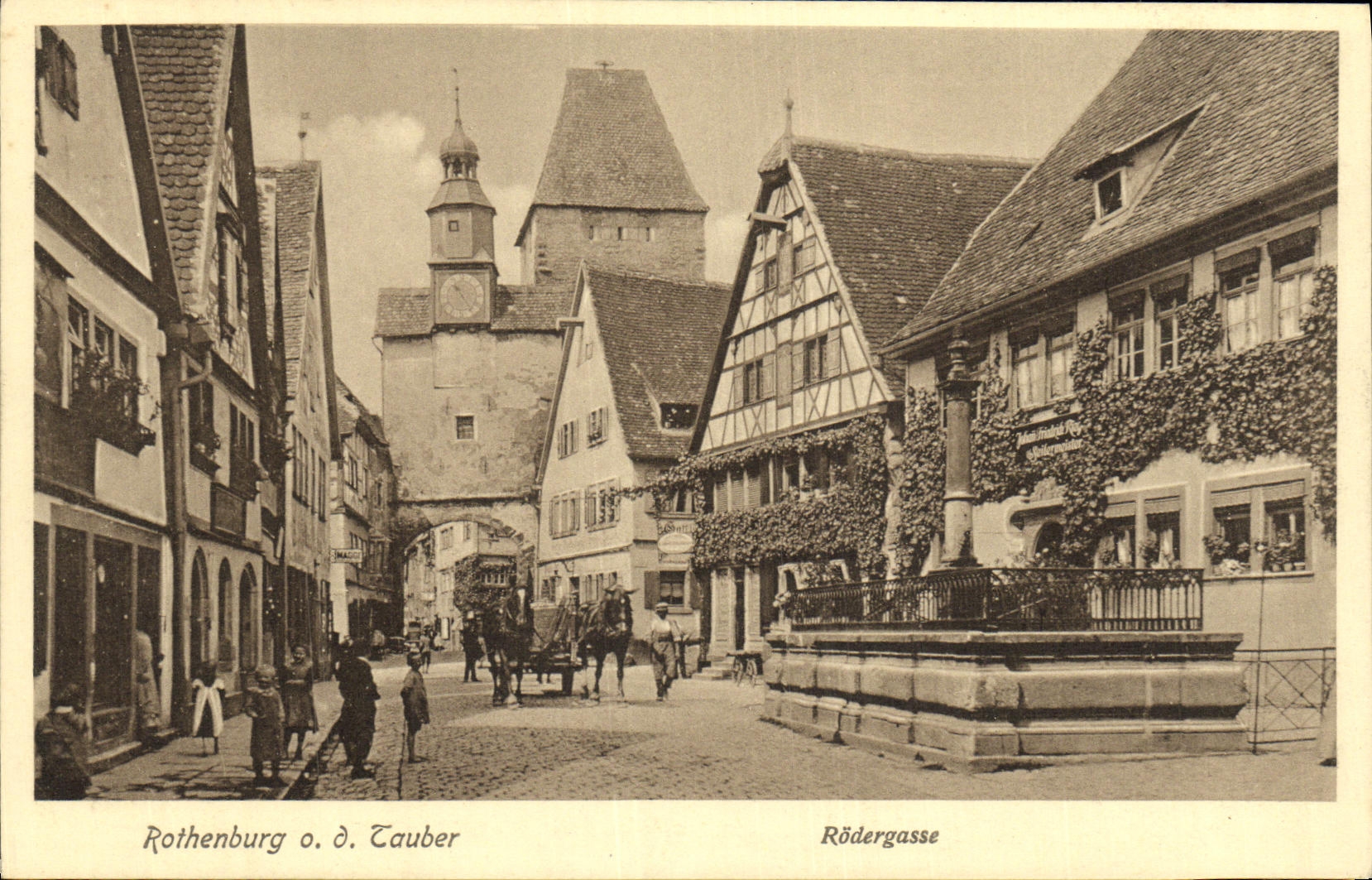 CPA Rothenburg Lauber Rodergasse
