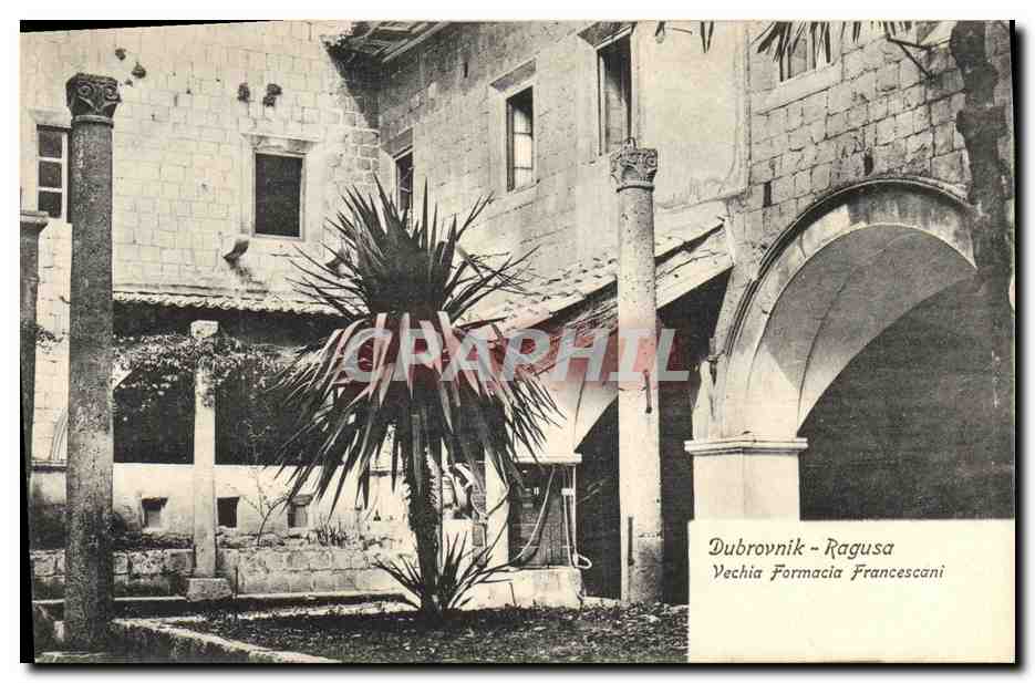Dubrovnik - Ragusa - Vechia Formacia Francescana — Photogr. J. Kulišić, Ragusa