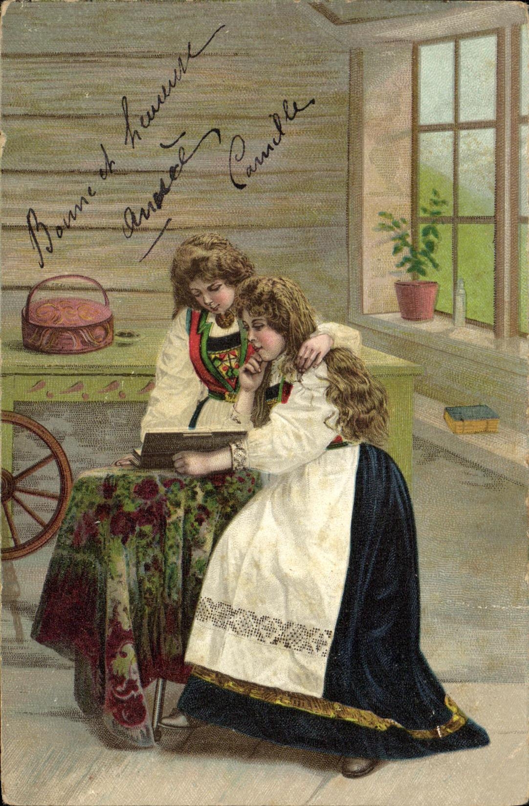 CPA Fantaisie Femmes 