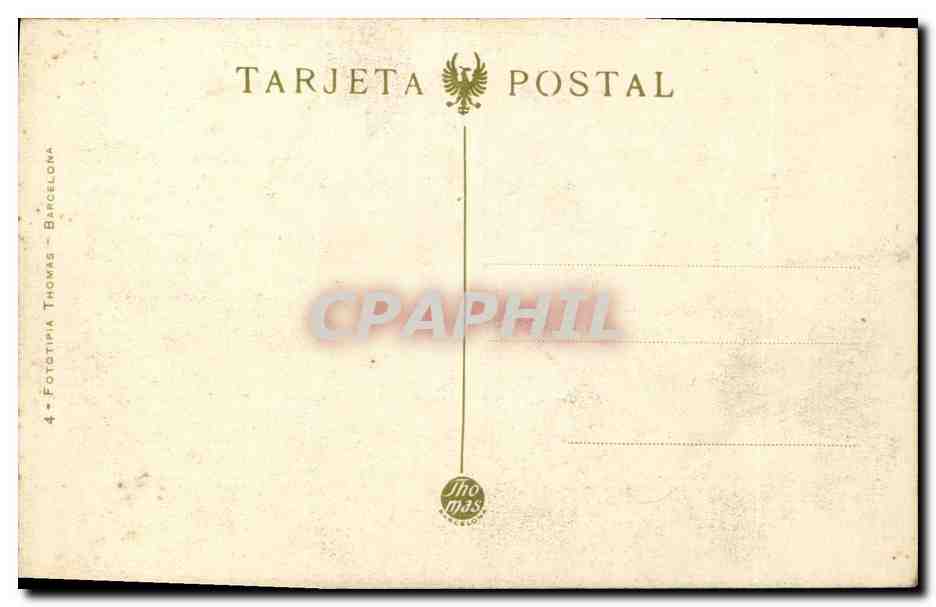 CPA Montserrat Quinto Misterio de Gozo — Back