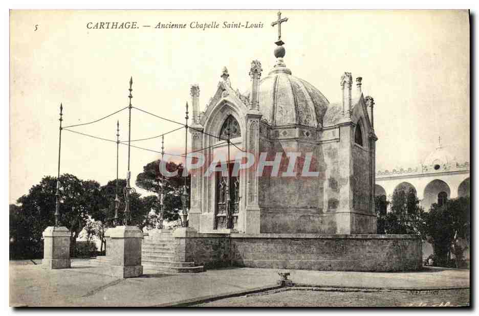 CPA Carthage Ancienne Chapelle saint Louis