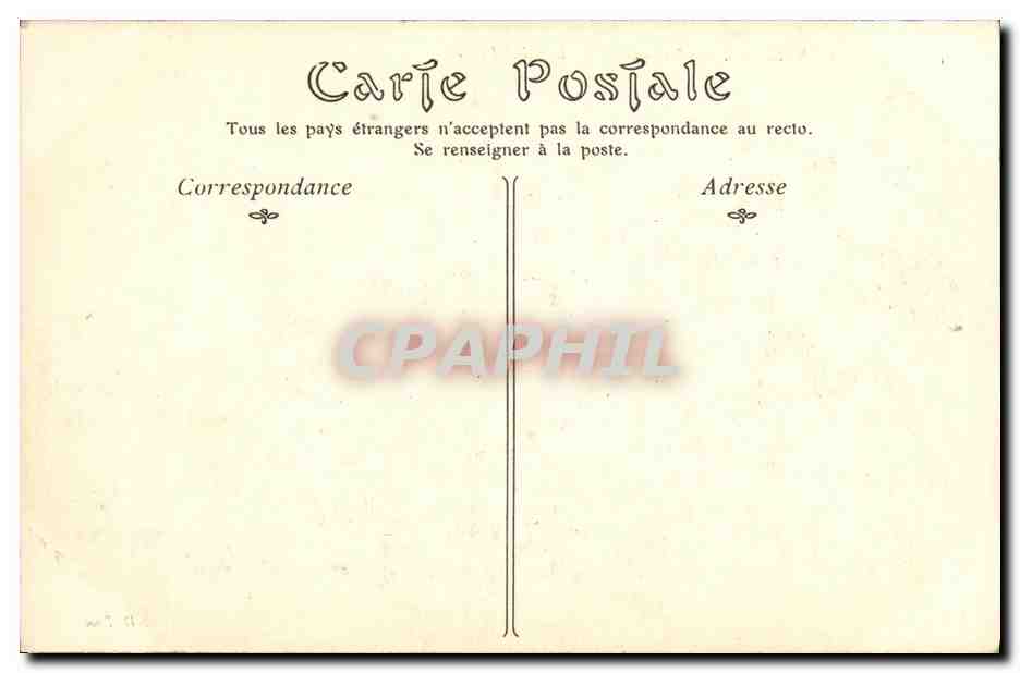 CPA Carthage Ancienne Chapelle saint Louis — Back