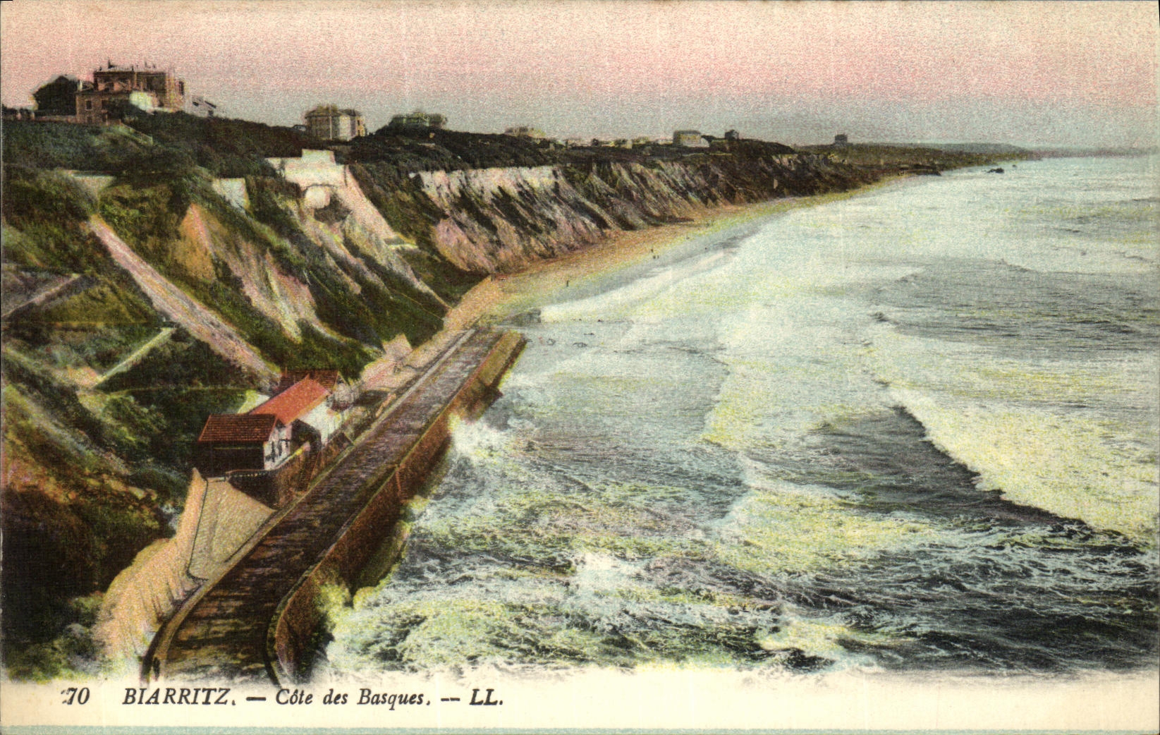 CPA Biarritz Cote des Basques