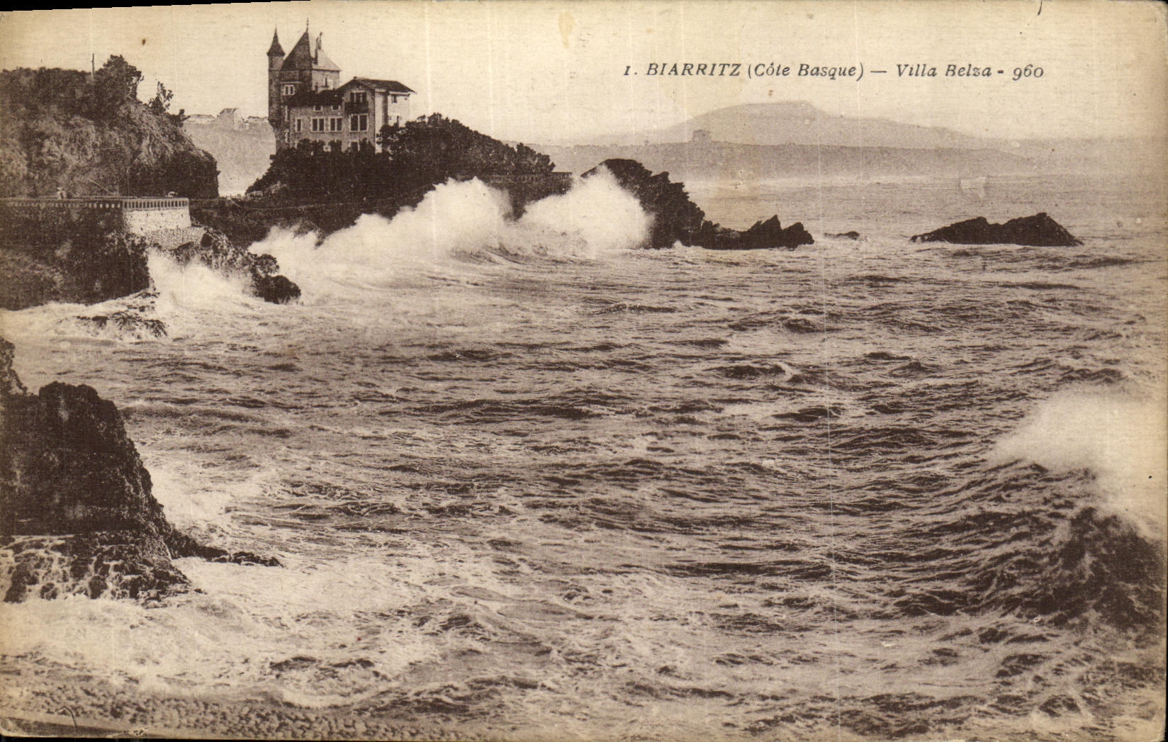 CPA Biarritz Villa Belza