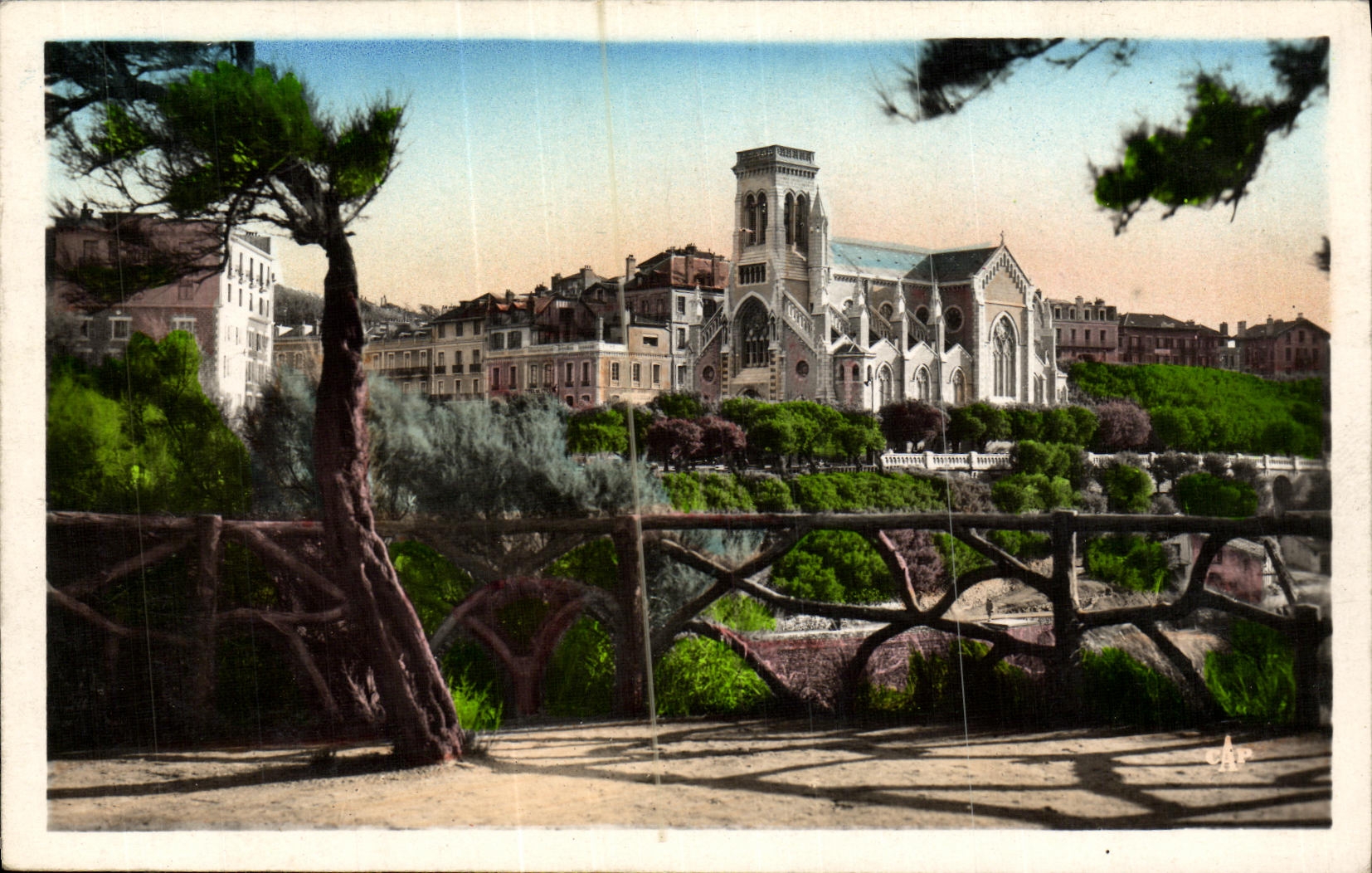 CPA Biarritz Eglise Ste Eugenie