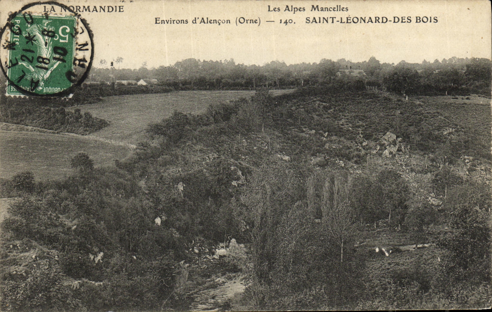 CPA Saint Leonard Des Bois Environs d Alencon 
