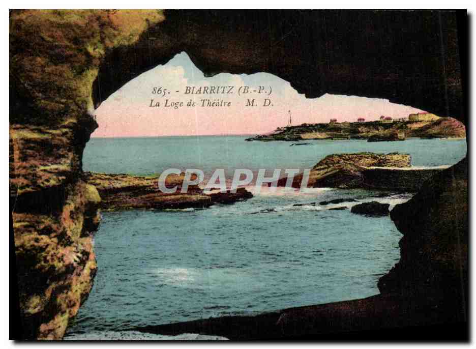 CPA Biarritz La Loge de Theatre