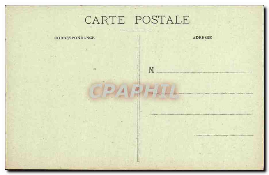 CPA Biarritz Vagus au Rocher de la Vierge — Verso