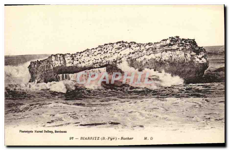 CPA Biarritz Rocher