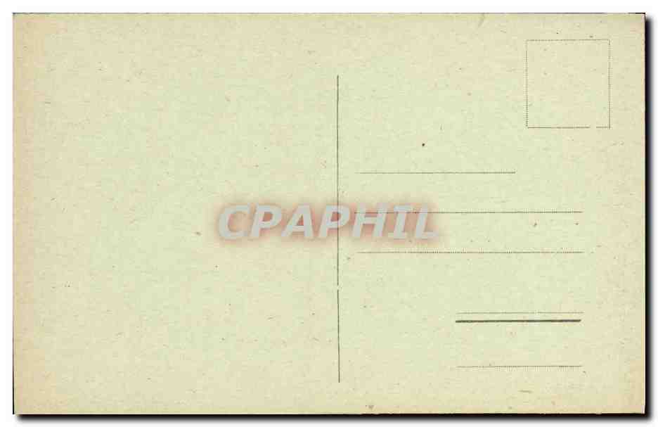 CPA Biarritz Effet de Vague — Verso