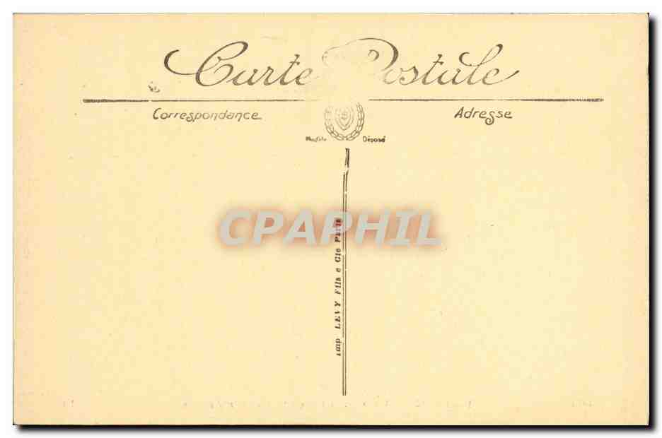 CPA Biarritz Un Coin De La Chambre D Amour — Verso
