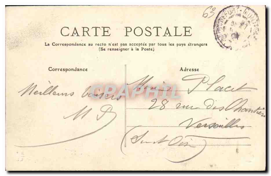 L'Auvergne — Roches Tuilière et Sanadoire — L'Auvergne 392 — Verso