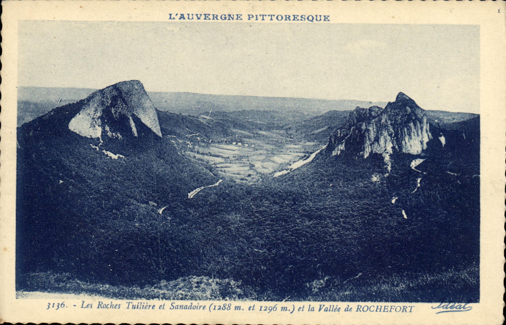 CPA Les Roches Tuiliere et Sanadoire et Vallee de Rochefort 