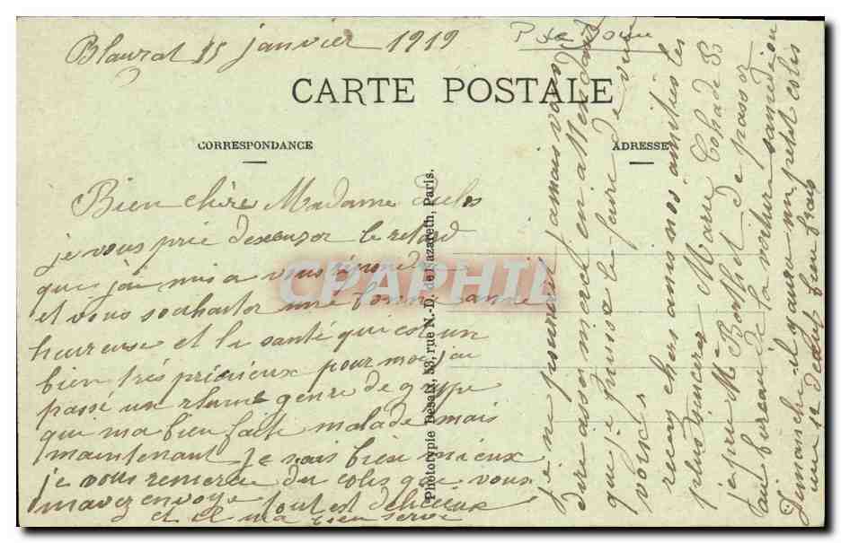 Blanzat - Place de la Poste — éditeur Miraton — Reverso