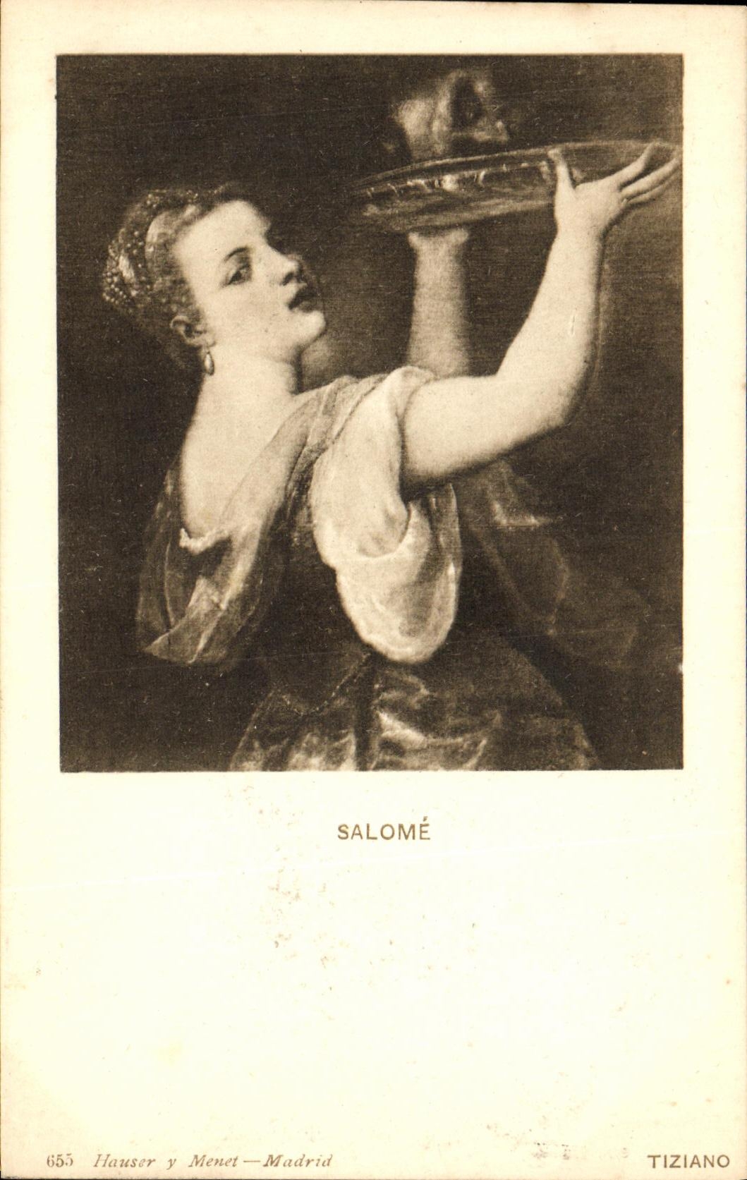 CPA Salome Tiziano