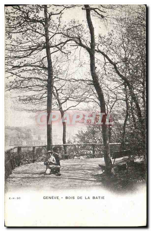 CPA Geneve Bois de La Batie 