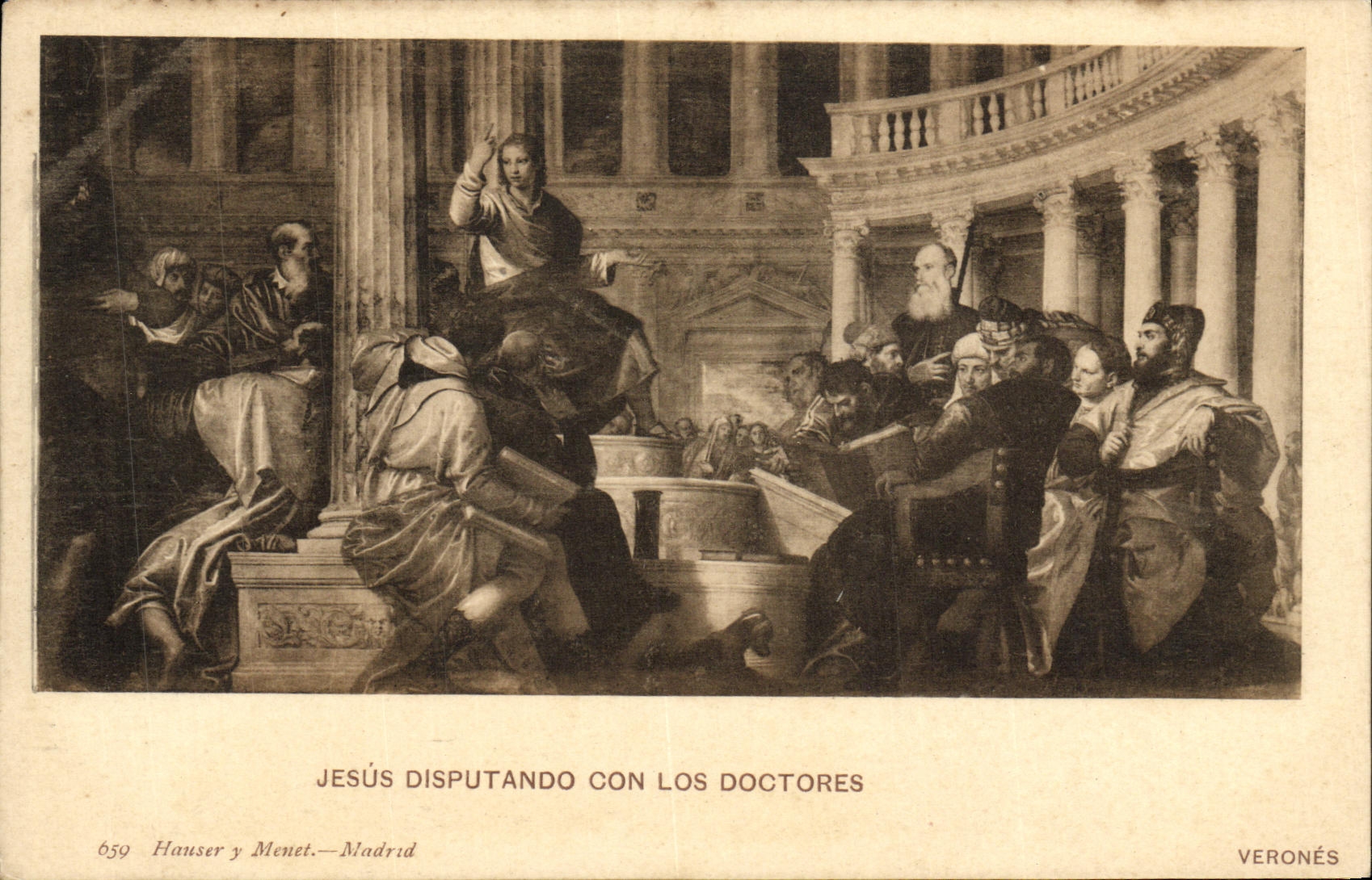 CPA Jesus Disputando Con Los Doctores Verones